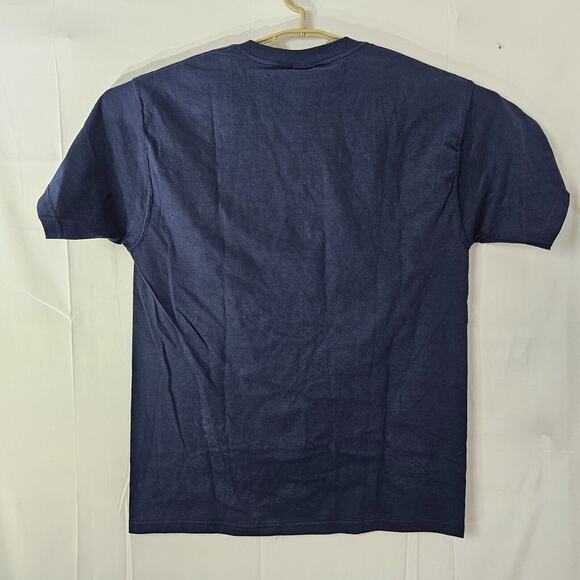 FDNY Blue Jerzee T Shirt Mens Medium Short Sleeve New York Fire Dept Y2K - Picture 5 of 11